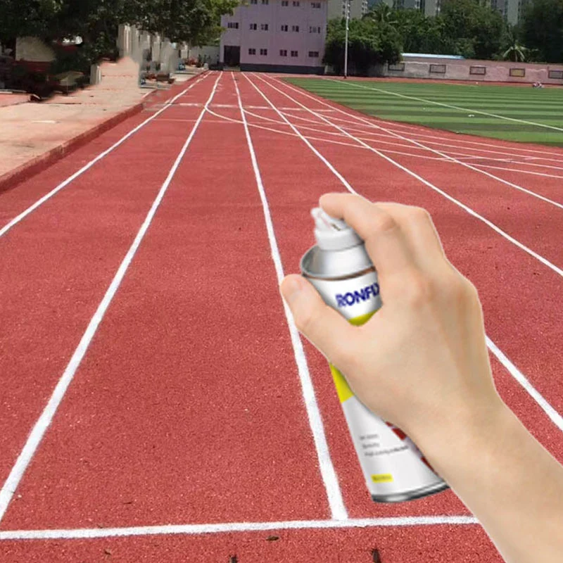 Pintura en aerosol para marcar el sitio