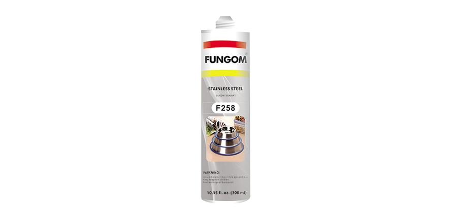 Sellador de silicona de acero inoxidable F258