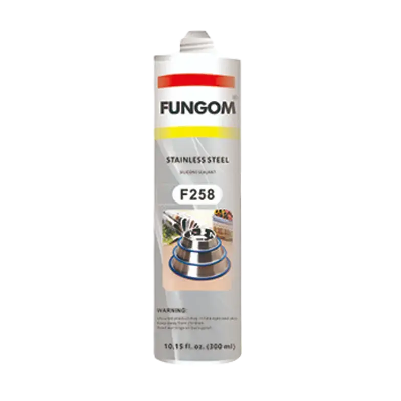 Sellador de silicona de acero inoxidable F258