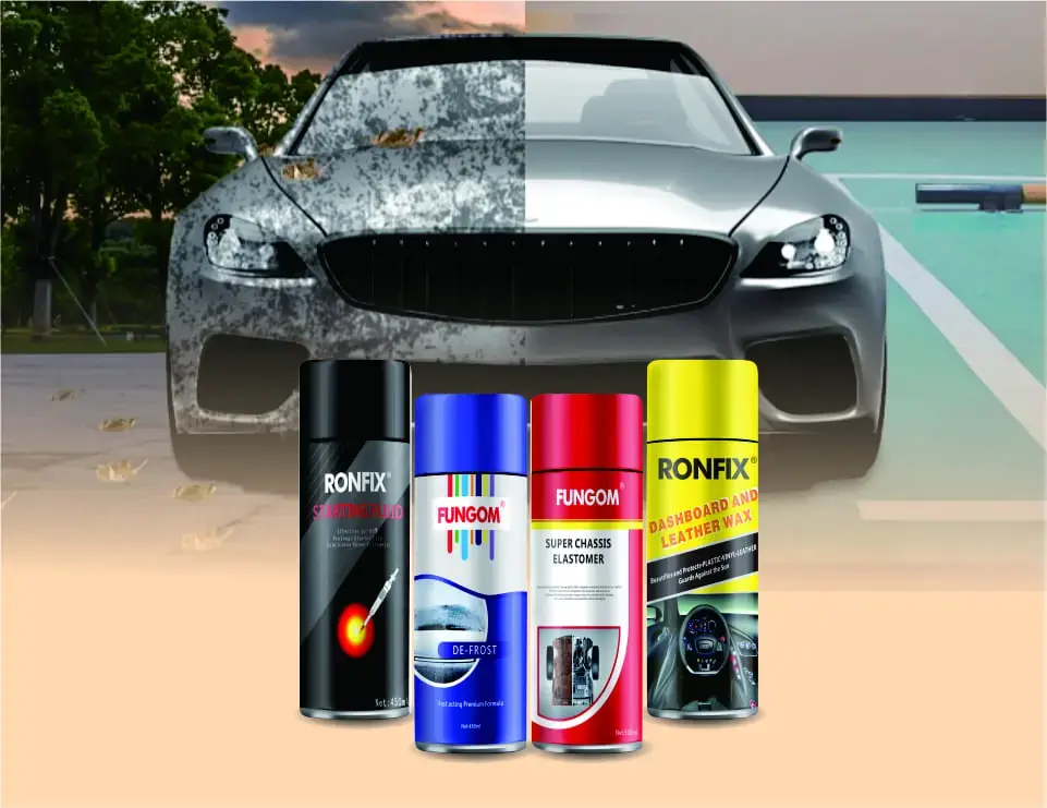 Productos de mantenimiento de coches FUNGOM